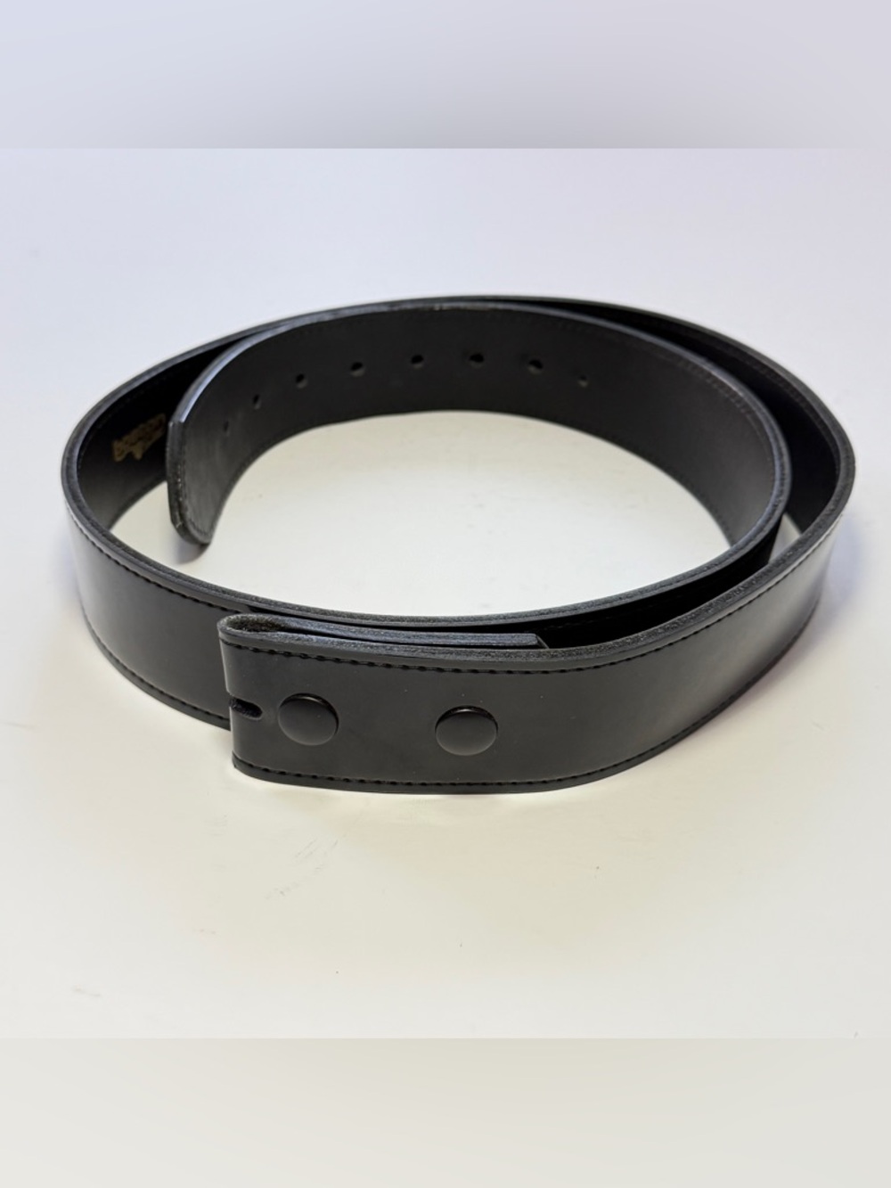 Boston Leather 6505 Belt Size 46 Black